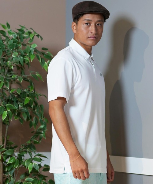 NEW ERA GOLF/ニューエラゴルフ 半袖ポロシャツ バックプリント
