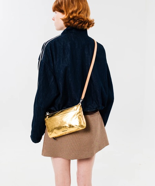 クロコポシェット斜めがけポーチ ミニショルダー サコッシュ バッグ　Abahouse Devinette