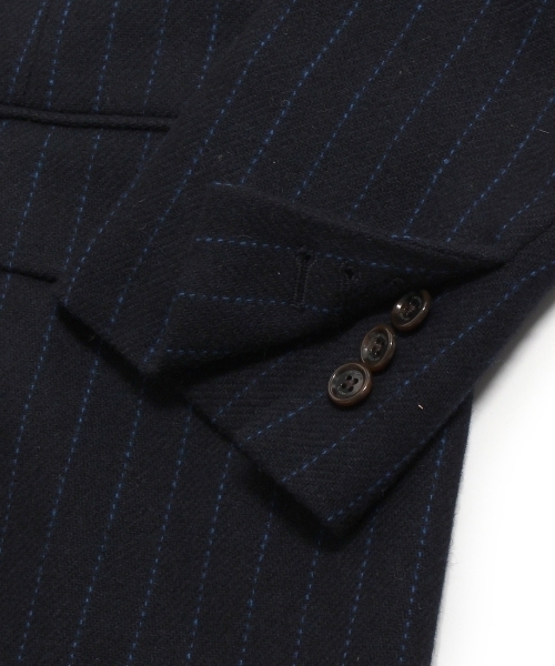 THE SHOP TK (ザ ショップ ティーケー )の「ストライプツイードジャケット(テーラードジャケット・メンズ・グレー/ブルー・02/04/03)」の8枚目の写真