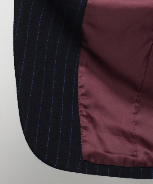 THE SHOP TK (ザ ショップ ティーケー )の「ストライプツイードジャケット(テーラードジャケット・メンズ・グレー/ブルー・02/04/03)」の9枚目の写真