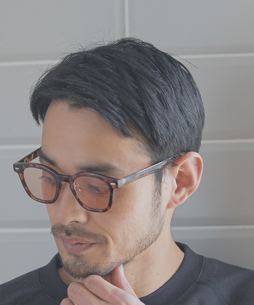 BAYFLOW(ベイフロー)の「ウェリントンサングラス25SS(その他小物・メンズ・その他1/オレンジ/ブラウン/クリアブルー・FREE)」の6枚目の写真