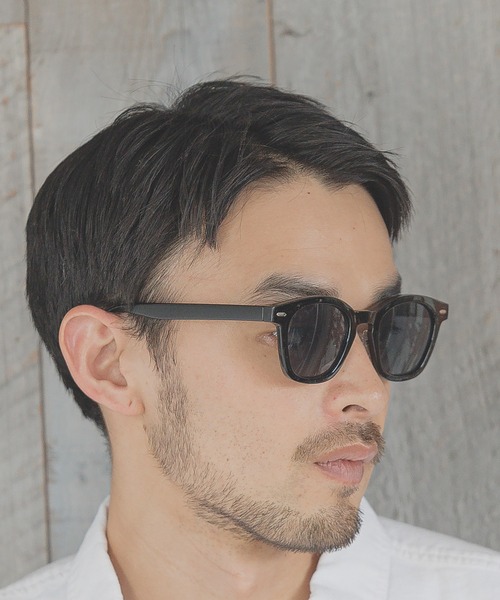BAYFLOW(ベイフロー)の「ウェリントンサングラス25SS(その他小物・メンズ・その他1/オレンジ/ブラウン/クリアブルー・FREE)」の9枚目の写真