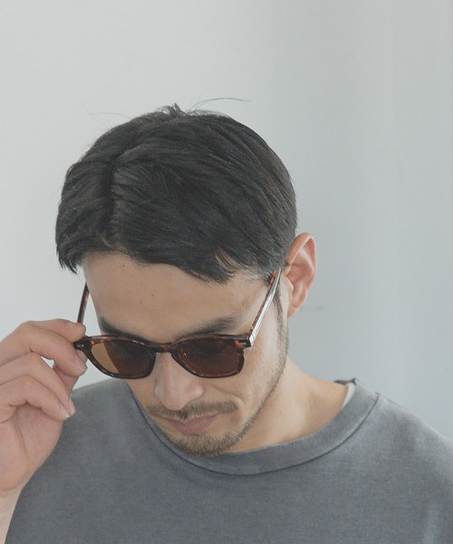 BAYFLOW(ベイフロー)の「ウェリントンサングラス25SS(その他小物・メンズ・その他1/オレンジ/ブラウン/クリアブルー・FREE)」の13枚目の写真