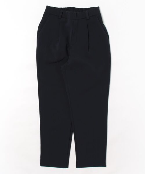 BELLUNA PLUS(ベルーナ)の「ツイルジャージー素材テーパードパンツ58(スラックス・レディース・ブラック/ライトグレー/セージグリーン/ネイビー・X-LARGE/LARGE/MEDIUM/SMALL)」の4枚目の写真