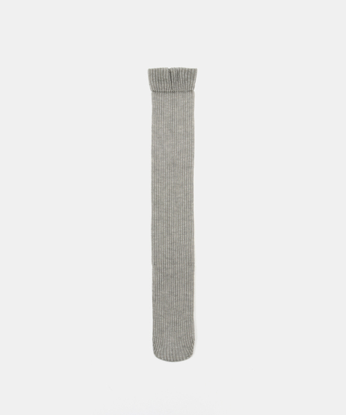 Piedi Nudi(ピエディヌーディ)の「piedi nudi/ピエディヌーディー LONG RIB TUBE(ソックス/靴下・レディース・ベージュ/グレー・FREE)」の2枚目の写真