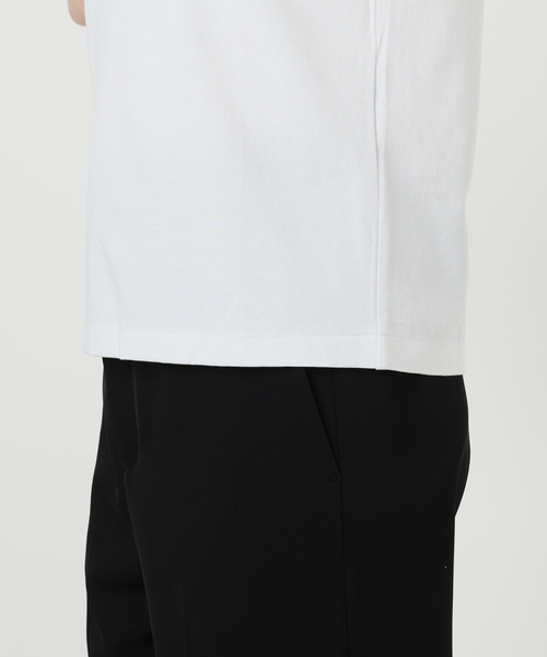 ATON(エイトン)の「ATON(エイトン)MOCKNECK SLEEVELESS PULLOVER KKAGGM0113(Tシャツ/カットソー・レディース・ホワイト/ブラック・SMALL)」の21枚目の写真