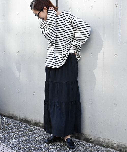 セール】ワッシャーティアードスカート（スカート）｜OUTDOOR