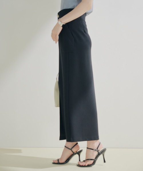 ECREL（エクレール）の「ハイウエストタイトスカート（スカート・レディース・グレー/ブラック・FREE）」の10枚目の写真