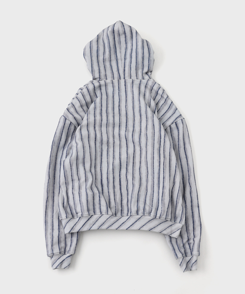 PARANOID 紫 ストライプ パーカー L SHELLTER ONLINE SHOPはLFYT by Lafayette （エルエフワイティー