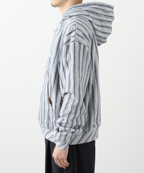 PARANOID 紫 ストライプ パーカー L SHELLTER ONLINE SHOPはLFYT by Lafayette （エルエフワイティー