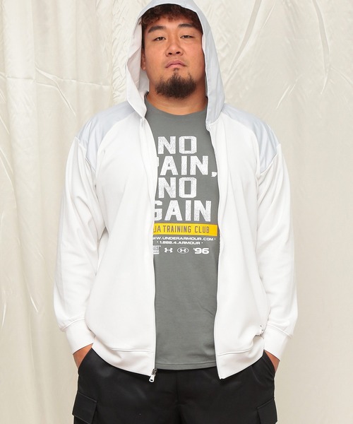 アンダーアーマー　パーカー UNDER ARMOUR アンダーアーマー フルジップ パーカー メンズ 大きい