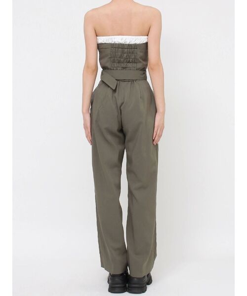 EVRIS(エヴリス)の「ベアオールインワン(つなぎ/オールインワン・レディース・アイボリー/カーキ/ブラック・SMALL/MEDIUM)」の21枚目の写真