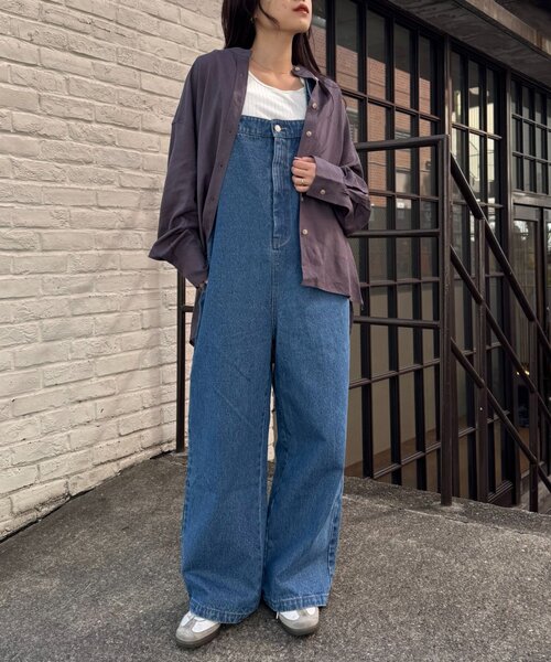 CIAOPANIC TYPY（チャオパニックティピー）の「【冷房・日焼け対策/ロングセラー】リネンレーヨンバンドカラーシャツ（シャツ/ブラウス・レディース・ピンク/カーキ/ベージュ/イエロー/ネイビー/チャコールグレー/ホワイト/レッド・ONE SIZE）」の11枚目の写真