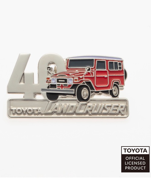 ランクル　ピンバッジ BUTTON＆CUFFLINKS ボタンアンドカフリンクス：ランドクルーザー
