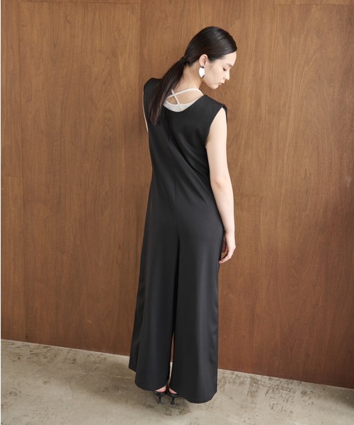 AIC.（エーアイシー）の「クロスデザインリブトップス（タンクトップ・レディース・アイボリー/ブラック・FREE）」の21枚目の写真