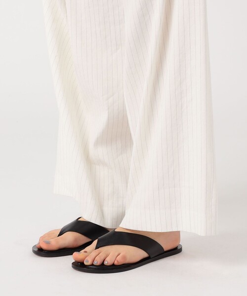 EDITION(エディション)の「リネンストレッチ ラップスラックス(その他パンツ・レディース・ブラック系その他/ホワイト系その他/ネイビー/ライトベージュ・36/34)」の13枚目の写真