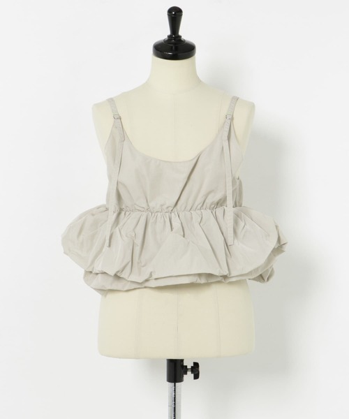 THE GOODLAND MARKET(ザグッドランドマーケット)の「cwtch 2WAY BUSTIER(キャミソール・レディース・ライトグレー/レッド/ブラック・FREE)」の15枚目の写真