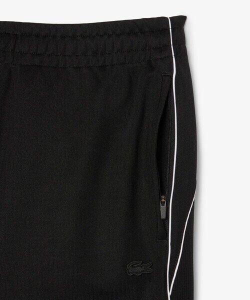LACOSTE(ラコステ)の「サイドパイピングルーズフィットトラックパンツ(スウェットパンツ・メンズ・ブラック・2/4/3/5)」の5枚目の写真