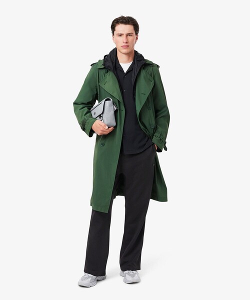 LACOSTE(ラコステ)の「サイドパイピングルーズフィットトラックパンツ(スウェットパンツ・メンズ・ブラック・2/4/3/5)」の7枚目の写真