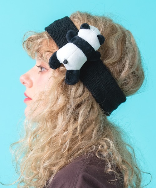 KristSingto KINGMAN ポーチ＆ヘアバンド セール】TEDDY ankoROCK ヘアバンド（ヘアバンド）｜ankoROCK