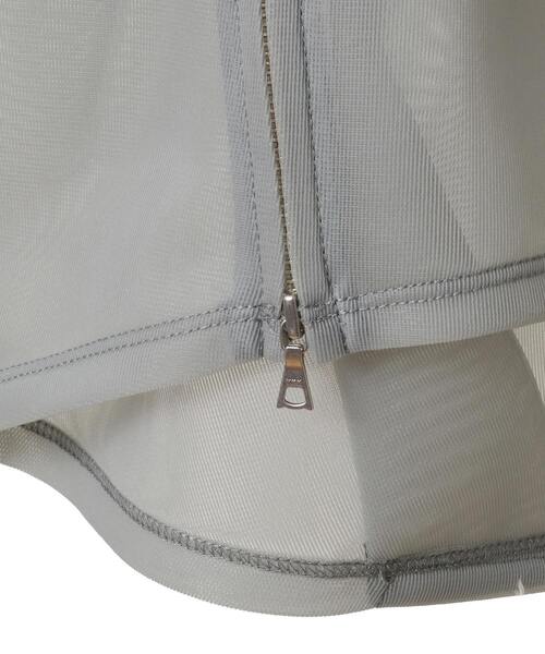 CONVERSE TOKYO（コンバーストウキョウ）の「【HL】SHEER MESH ZIP PULLOVER（Tシャツ/カットソー・レディース・ホワイト/ライトグレー/ブラック・FREE）」の15枚目の写真