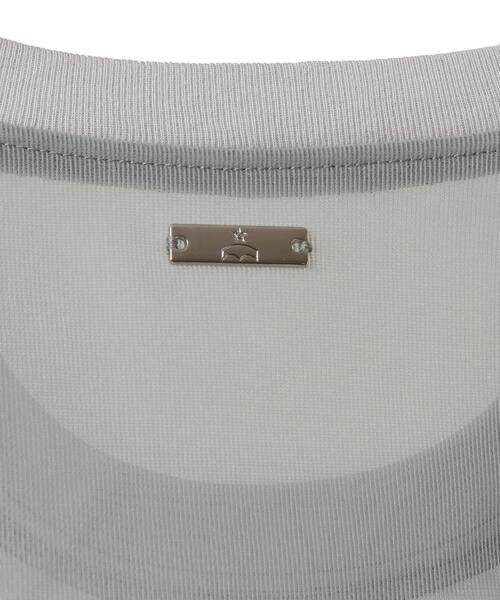 CONVERSE TOKYO（コンバーストウキョウ）の「【HL】SHEER MESH ZIP PULLOVER（Tシャツ/カットソー・レディース・ホワイト/ライトグレー/ブラック・FREE）」の16枚目の写真