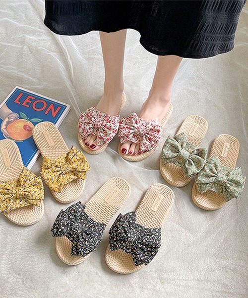 【完売必至】ロエベ■エスパドリーユ サンダル 花柄刺繍 エスパドリーユ LOEWE(ロエベ) - 海外通販のBUYMA