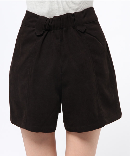 mystic(ミスティック)の「【mystic】フェイクスエードショートパンツ(その他パンツ・レディース・ブラック/グレー/キャメル・1/2)」の8枚目の写真