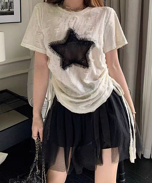as''on アズオン SEE-THROUGH シースルー トップス 韓国 as''on アズオン SEE-THROUGH シースルー トップス 韓国