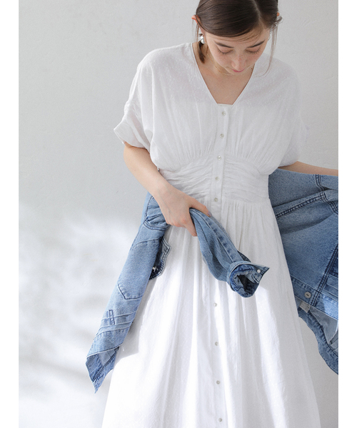 ne Quittez pas Cotton Jacquard ワンピース 楽天市場】ne Quittez pas ヌキテパ ワンピース Cotton Jacquard