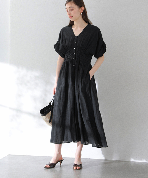 WEB限定》【洗える】ne Quittez pas/ヌキテパ COTTON JACQUARD