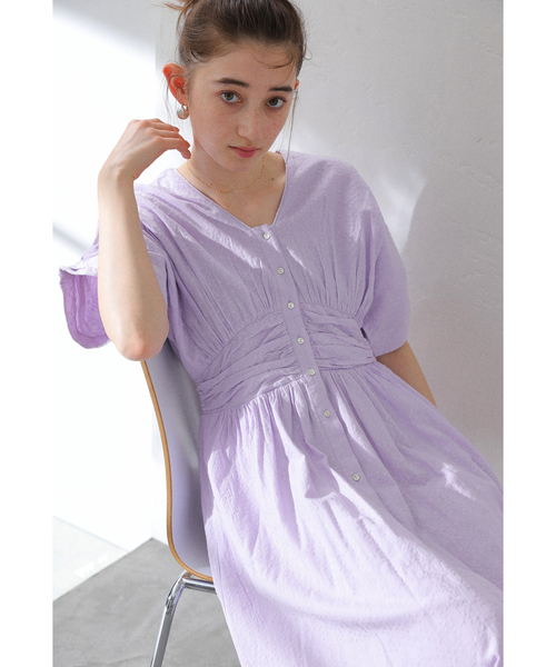 ne Quittez pas Cotton Jacquard ワンピース NE QUITTEZ PAS! ワンピース ne Quittez pas / ヌキテパ COTTON