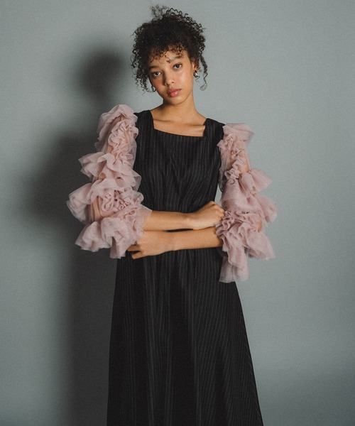 Frourish attched dress（ドレス）｜et.UNiVER（エトユニベール）の
