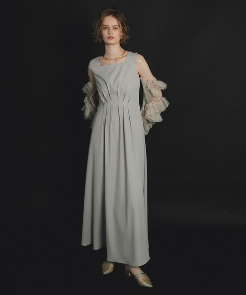 Frourish attched dress（ドレス）｜et.UNiVER（エトユニベール）の