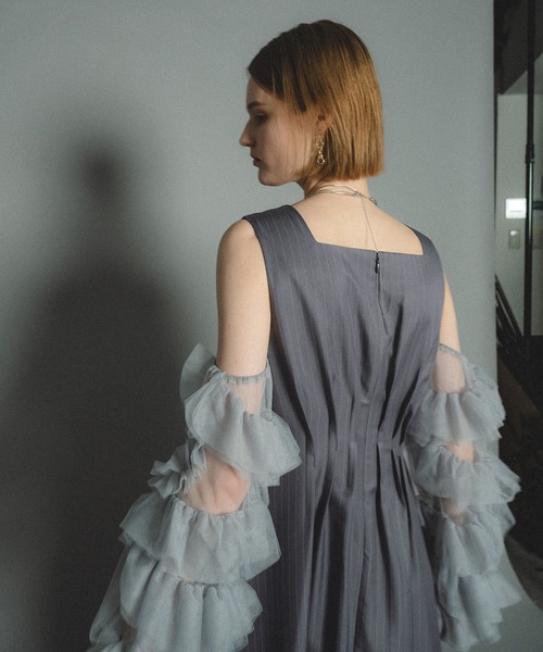 Frourish attched dress（ドレス）｜et.UNiVER（エトユニベール）の