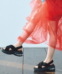 ABC-MART | ABC SELECT エービーシーセレクト VL PFY CRS 6.5 ボリュームパフィークロス 6.5 W2052 BLACK(サンダル)