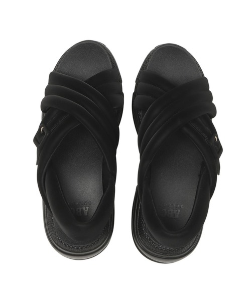 ABC-MART（エービーシーマート）の「ABC SELECT エービーシーセレクト VL PFY CRS 6.5 ボリュームパフィークロス 6.5 W2052 BLACK（サンダル・レディース・ブラック・SMALL/MEDIUM/LARGE/X-LARGE）」の6枚目の写真