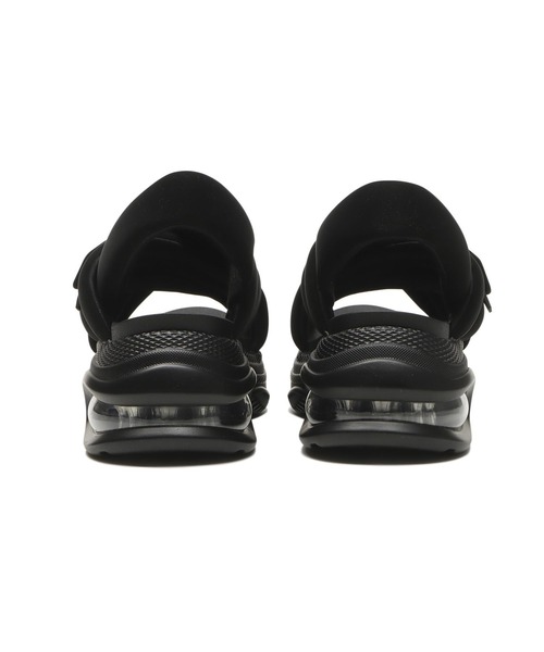 ABC-MART（エービーシーマート）の「ABC SELECT エービーシーセレクト VL PFY CRS 6.5 ボリュームパフィークロス 6.5 W2052 BLACK（サンダル・レディース・ブラック・SMALL/MEDIUM/LARGE/X-LARGE）」の4枚目の写真