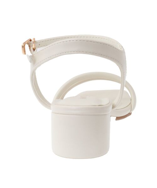 Green　Parks（グリーンパークス）の「ETS.スクエアトゥアンクルストラップサンダル（サンダル・レディース・ブラック/アイボリー/ミント・XS/S/L/M/XL）」の19枚目の写真