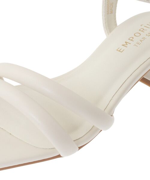 Green　Parks（グリーンパークス）の「ETS.スクエアトゥアンクルストラップサンダル（サンダル・レディース・ブラック/アイボリー/ミント・XS/S/L/M/XL）」の22枚目の写真