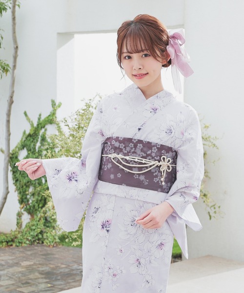 Honeys（ハニーズ）の「浴衣飾り帯紐（和装小物・レディース・ピンク系その他/アイボリー系/アイボリー系1/ピンク系その他2・FREE）」の5枚目の写真