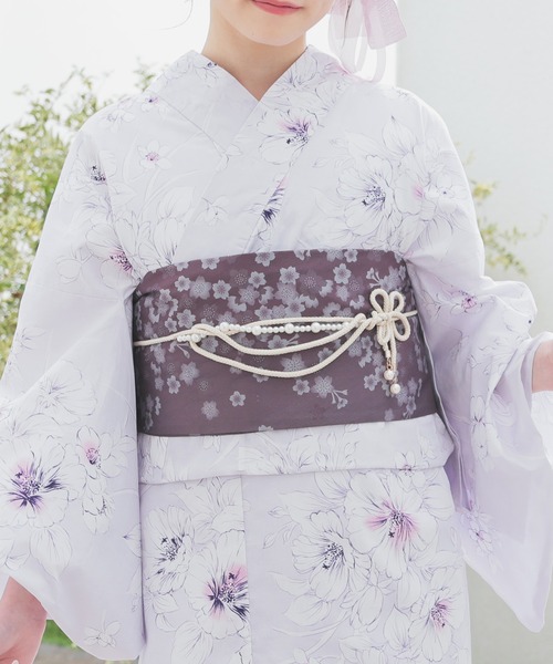 Honeys（ハニーズ）の「浴衣飾り帯紐（和装小物・レディース・ピンク系その他/アイボリー系/アイボリー系1/ピンク系その他2・FREE）」の7枚目の写真