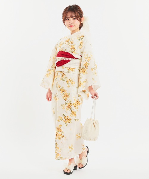 Honeys（ハニーズ）の「浴衣飾り帯紐（和装小物・レディース・ピンク系その他/アイボリー系/アイボリー系1/ピンク系その他2・FREE）」の13枚目の写真