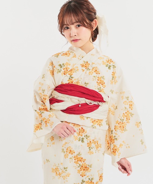 Honeys（ハニーズ）の「浴衣飾り帯紐（和装小物・レディース・ピンク系その他/アイボリー系/アイボリー系1/ピンク系その他2・FREE）」の14枚目の写真