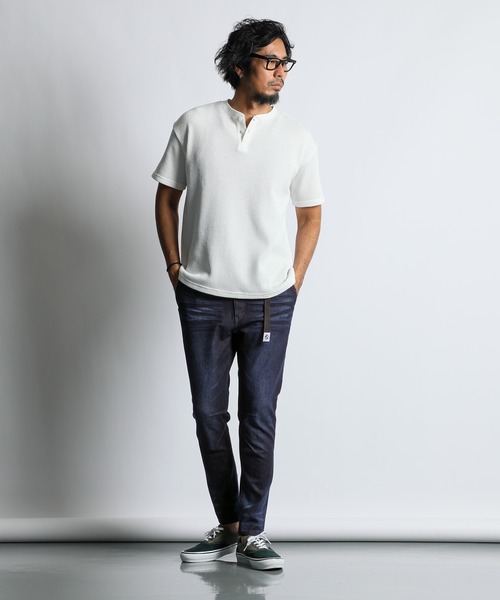 RE PET VERTICAL STRETCH DENIM：サステナブル リサイクルデニム