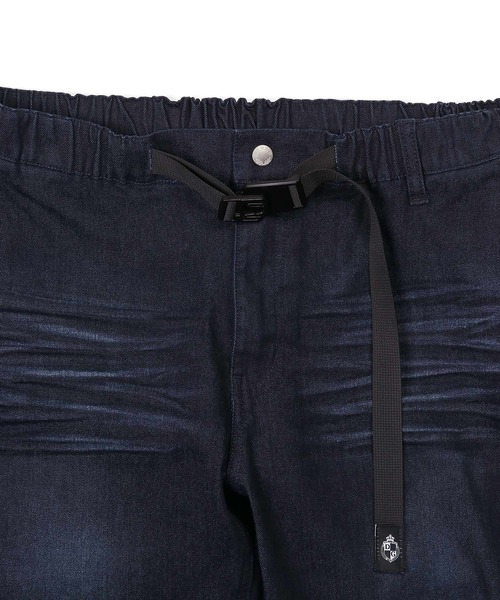 The DUFFER of ST.GEORGE（ザダファーオブセントジョージ）の「RE PET VERTICAL STRETCH DENIM：サステナブル リサイクルデニム 立体裁断イージーデニムパンツ（デニムパンツ・メンズ・インディゴブルー/チャコールグレー/ダークインディゴブルー・X-LARGE/LARGE/MEDIUM/SMALL）」の19枚目の写真