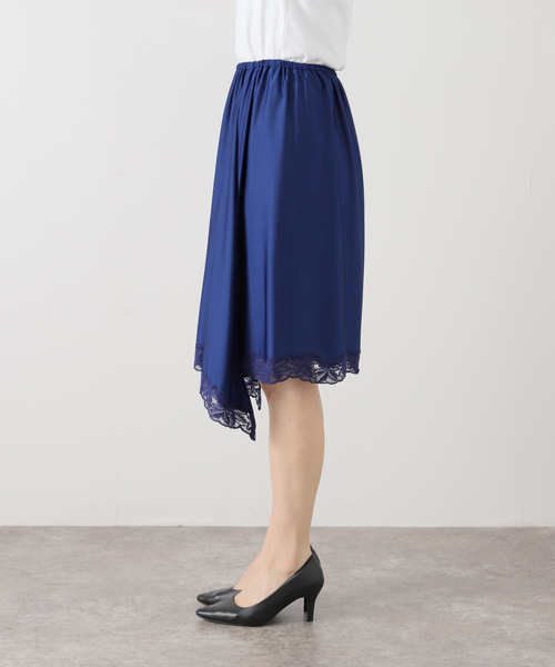 INSCRIRE /アンスクリア】Lingerie Skirt：スカート