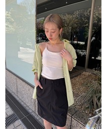 UNDERSON UNDERSON | Ｘストラップカップインキャミ(キャミソール)