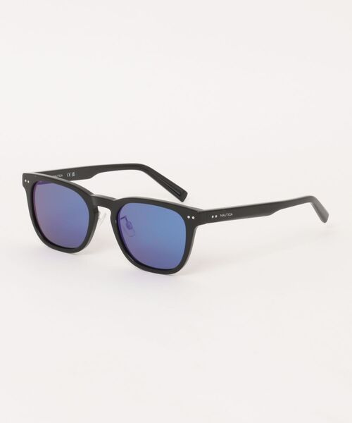 NAUTICA(ノーティカ)の「NAUTICA/ノーティカ サングラス 紫外線対策 UVケア N6011SLB(サングラス・メンズ・ブラック×ベージュ/ブラック×ブルー/クリア/ブラウン系その他・FREE)」の2枚目の写真