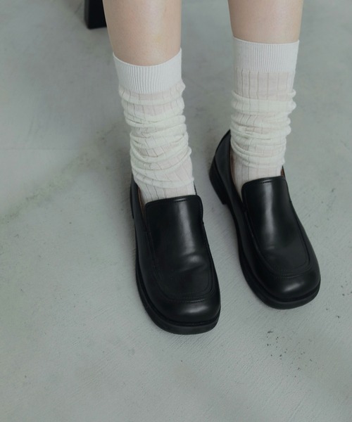 anuke Ecoleather Loafers 37サイズ ローファー Ecoleather Loafers（ローファー）｜anuke（アンヌーク）の